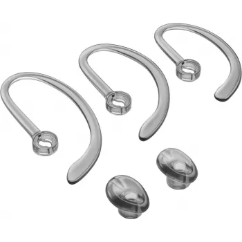HP Poly 85Q18AA Earloop and Earbud Kit for Poly CS540, 2 Earbuds, 3 Earloops