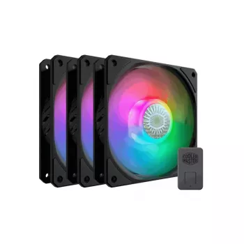 Cooler Master MasterFan 120 Lite ARGB 3 csomagos – házventilátor – 30 dBA