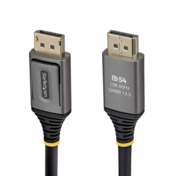 StarTech.com 0,5 m DisplayPort 2.1 kábel - DP54 - DisplayPort dugó - DisplayPort dugó - fekete