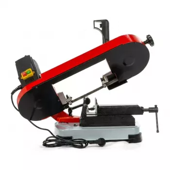HOLZMANN MASCHINEN BS125M 230V vízszintes fém szalagfűrész, 400W, alvázzal