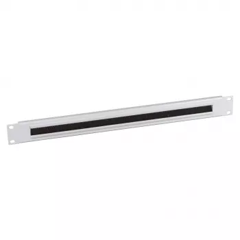 EFB Elektronik 19 inch 1HE kábelátvezető kefés sínnel, RAL 7035 (699993NV2)