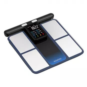 RENPHO MorphoScan MSC01 mérleg, fekete/ezüst, USB-C, Bluetooth