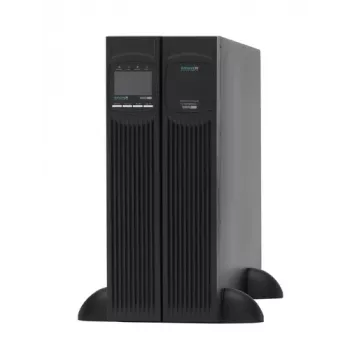 ONLINE USV XANTO 6000 UPS - 6000 VA / 5400 W - online kettős konverzió - rack/torony 3U - 2x C19, 4x C13, sorkapocs - USB, RS-232, intelligens slot