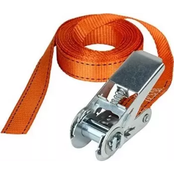 Master Lock racsnis feszítőheveder 3209EURDAT - 5 m, 400 kg WLL, narancssárga