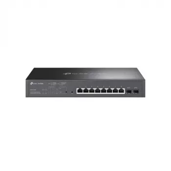 TP-Link Omada TL-SG2210MP Managed L2/L2+ PoE switch, 8x Gigabit RJ45, 20 Gbps kapcsolási kapacitás, rack szerelés 1U