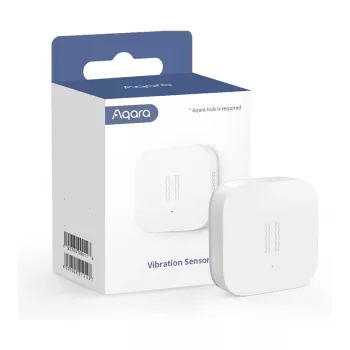 Aqara rezgésérzékelő - Zigbee 3.0 intelligens rezgés/dőlés/leesés detektor, fehér