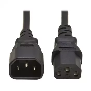 Eaton Tripp Lite Series tápkábel, IEC 60320 C14-C13, 0,5 m, fekete