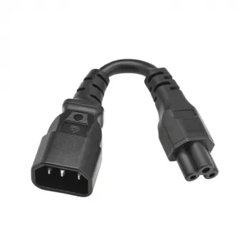 Eaton Tripp Lite Series tápkábel - IEC C14-IEC C5 - 0,15 m - fekete