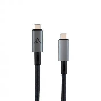 SBOX TYPE-C 240W 80 USB-C-USB-C kábel M/M, USB4 v2.0, 1,2 m, 240W, 80 Gbit/s, 16K/60Hz