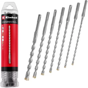 EINHELL-KWB SDS-plus fúrófej készlet, Ø 6-14 mm (7 részes, 210 mm)