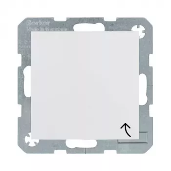 Berker 47528989 Schuko Type-F aljzat 1-es IP44 polárfehér fényes S.1