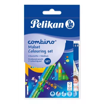 Pelikan 812726 filctoll, többszínű, 12 darabos csomag