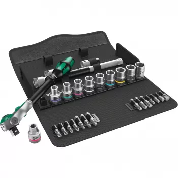 WERA Zyklop Speed dugókulcskészlet 1/2 inch + dugókulcsok, 28 részes