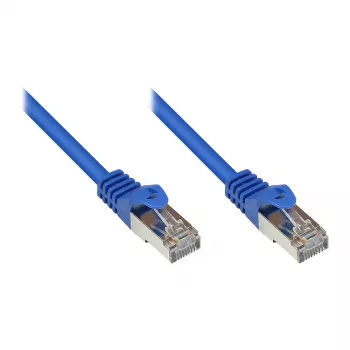 GoodConnections Alcasa RJ45-RJ45 Cat5e patchkábel 0,15 m arany