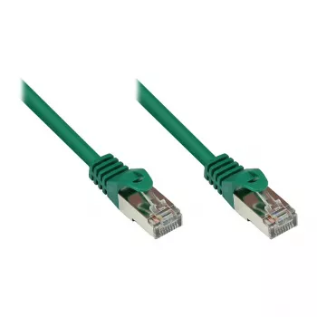 GoodConnections Alcasa RJ45-RJ45 Cat5e UTP patchkábel 0,15 m aranyozott dugó-dugó