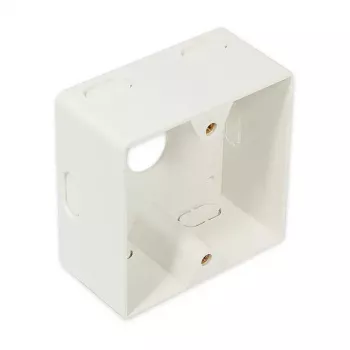 GoodConnections felszíni ház 80x80x40mm gyöngyfehér RAL 1013 GC-N0029