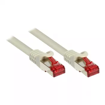 GoodConnections Alcasa RJ45 patchkábel, Cat6, S/FTP, 10m, arany, dugó/dugó