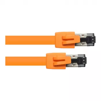 GoodConnections RNS® Cat.8.1 S/FTP LSZH patchkábel, 2000MHz, 40Gbit/s, narancssárga, 1m