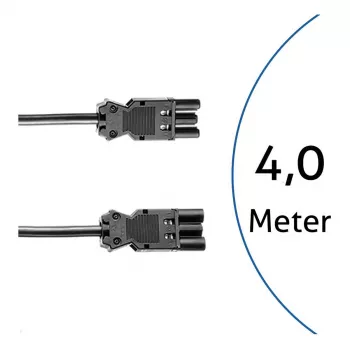 BACHMANN GST18i3 hosszabbítókábel 4m fekete