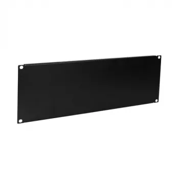 EFB Elektronik 19 inch 3U takarópanel RAL9005 jet black