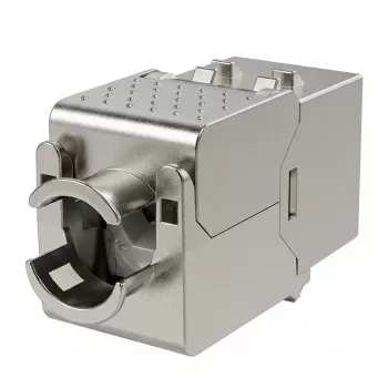 EFB RJ45 Keystone Slimline Cat.6A árnyékolt nyomott öntött cink 10GE