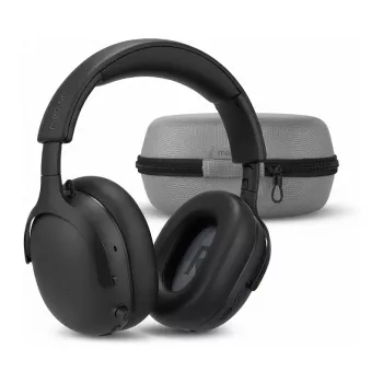 MEDION LIFE HX-1 Plus fejhallgató, ANC, fekete