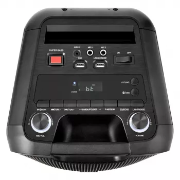 MEDION PE-1 Pure partihangszóró 50078744, Bluetooth 5, akár 15 h akkumulátor-üzemidő, fekete