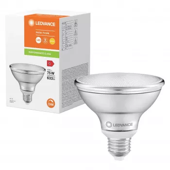 OSRAM PAR30 75 36 DIM 10W 927 E27 LED-reflektorlámpa, dimmelhető, 633 lm, 2700K