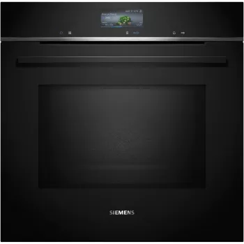 SIEMENS HM736GAB1 iQ700 beépíthető mikrohullámú sütő, fekete, 60 cm, Home Connect