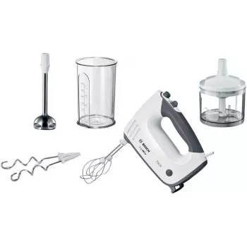 Bosch MFQ37480 ErgoMixx kézi mixer, 750 W, fehér/szürke