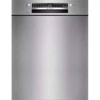 Bosch SMU4HTS74S félig beépíthető mosogatógép, 13 teríték, C energiaosztály, 44 dB, fehér