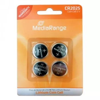 MediaRange MRBAT131 CR2025 3V lithium, 4 pcs