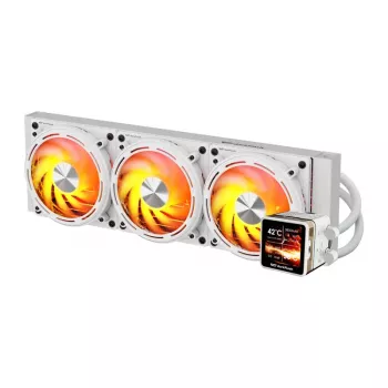 Darkflash DE360 CPU vízhűtés, fehér
