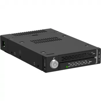 ICY DOCK ToughArmor MB833MK-B V2 M.2 PCIe NVMe SSD mobil rack teljes fém