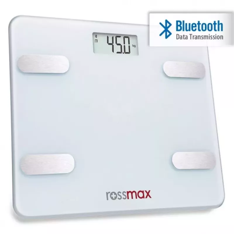 Rossmax WF262 testzsírmérleg Bluetooth-szal