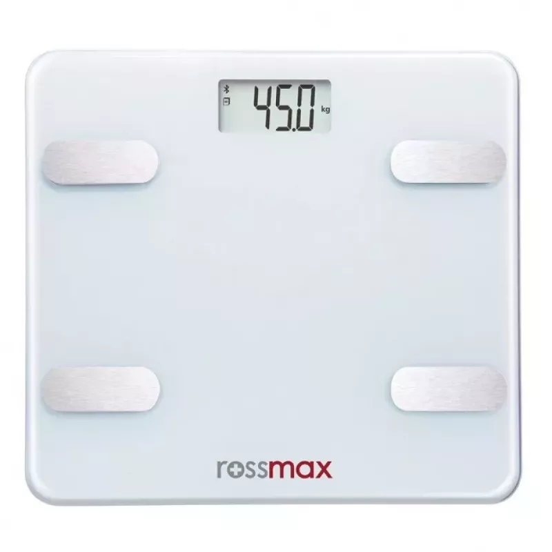 Rossmax WF262 testzsírmérleg Bluetooth-szal