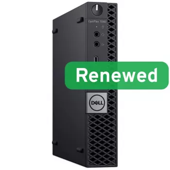 DELL Renewed A osztály OptiPlex 7060 Micro Intel Core i5-8500T 8GB RAM 128GB SSD Intel UHD Graphics 630 Windows 11 Pro