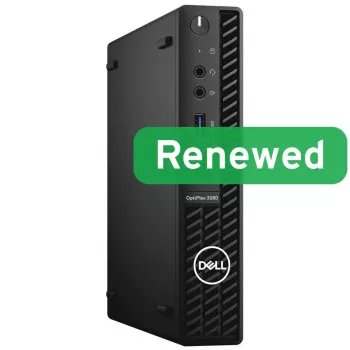 DELL Renewed A osztály OptiPlex 3080 Micro Intel Core i5-10500T 8GB RAM 256GB SSD Intel UHD Graphics 630 Windows 11 Pro