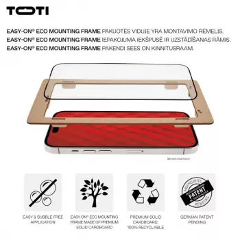 TOTI PREMIUM prémium Tempered Glass 3D képernyővédő Full Cover Samsung Galaxy S24/S25 készülékhez