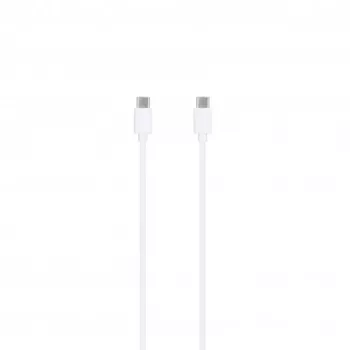 SEEK TOTI 20W Type-C PD fali töltő Type-C – Type-C, 1 m PVC adatkábel 3A, fehér