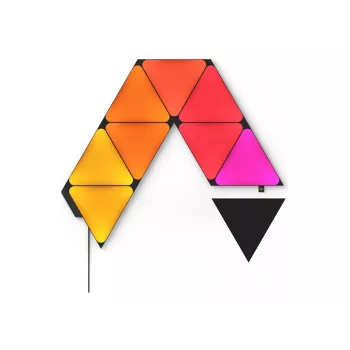 Nanoleaf Shapes Black Triangles kezdőcsomag (9 panel) 42W WiFi