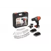 BLACK & DECKER 18V akkumulátoros ütvefúró-csavarozó 2 x 2,0 Ah akkumulátorral, töltővel és 80 tartozékkal