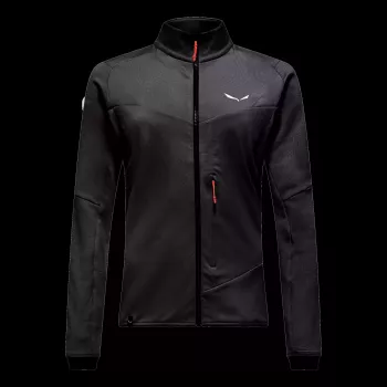 Salewa Sella Crevasse női fleece kabát Black Out