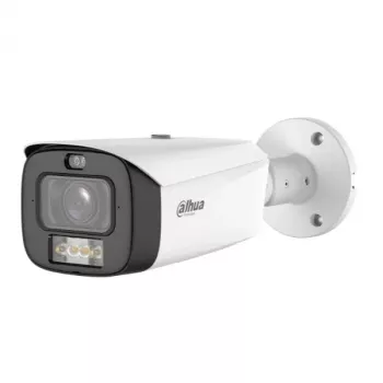 DAHUA IPC-HFW3849T1-ZAS-PV-2712-PRO 8MP IP bullet kamera aktív elrettentéssel, motoros varifokális objektívvel és teljes színű éjjellátással