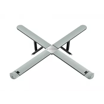 Conceptronic laptopállvány 5kg ERGO hordozható 17,3 inch ezüst