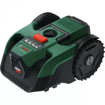 Bosch VISIMOW18V-200 robotfűnyíró 18V 5,0Ah akkumulátorral, pótpenge, zöld/fekete