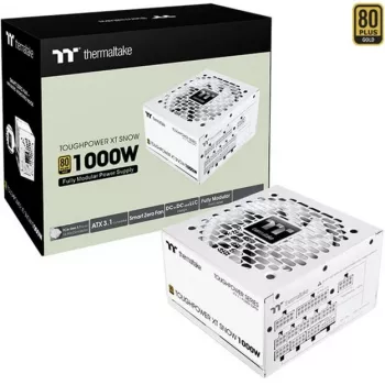 Thermaltake Toughpower XT Snow 1000W ATX 3.1 80 PLUS Gold teljesen moduláris tápegység