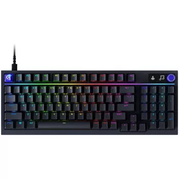 Logitech G316 X 98 gamer billentyűzet, magyar kiosztás, fekete, vezetékes, Lightsync RGB