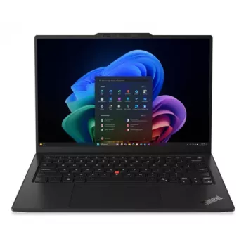 Lenovo ThinkPad X1 Carbon Gen 14 21V7 – Aura Edition – 180°-os zsanérkialakítás – Intel Core Ultra 7 355 / 2,3 GHz – Evo – Win 11 Pro – Intel Graphics – 32 GB RAM – 1 TB SSD TCG Opal Encryption 2, NVMe – 35,6 cm (14 inch)