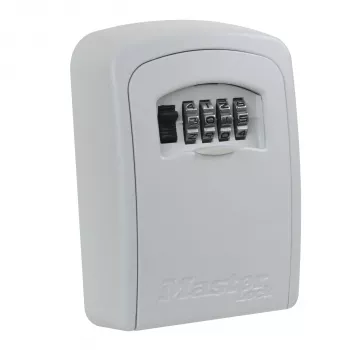 Master Lock 5401EURDCRM Select Access kulcsszéf, közepes méretű, falra szerelhető, számzár, szürke